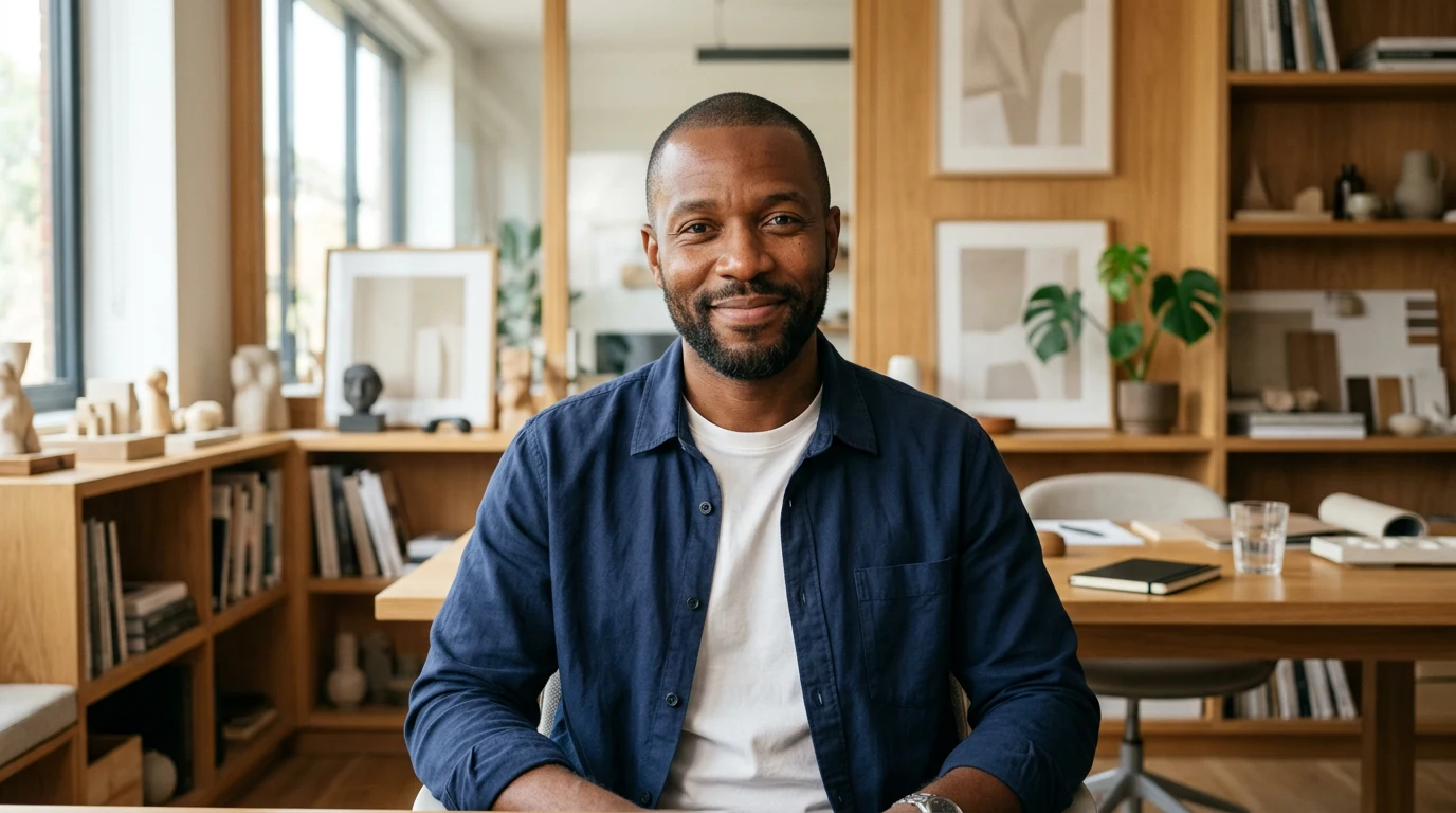 Original portrait used for the service explainer