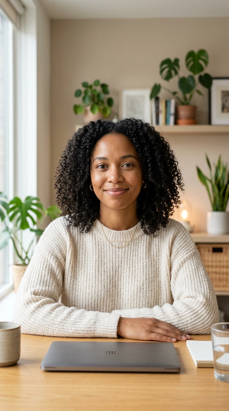 Original portrait used for the ugc-style ad